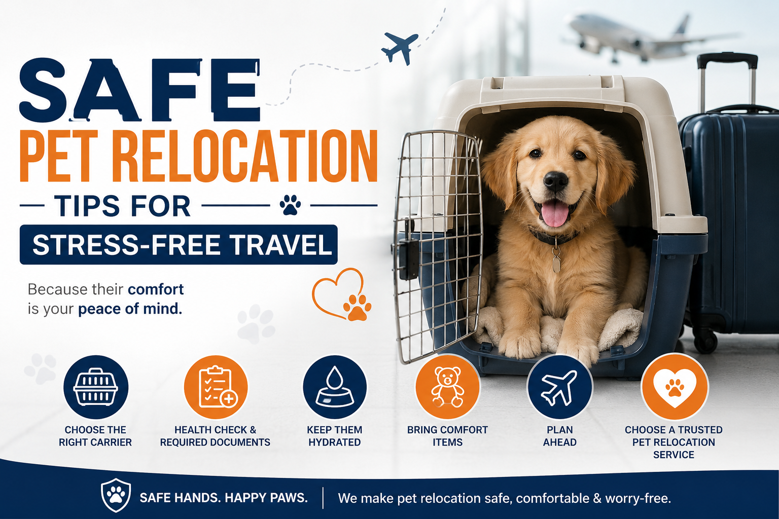 Safe Pet Relocation Tips For Stress-Free Travel