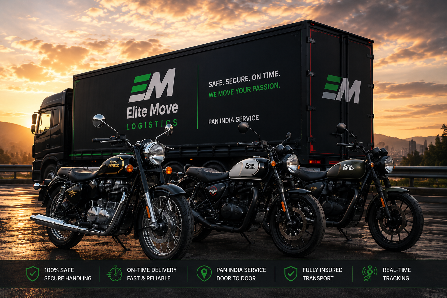 Royal Enfield Bike Transport