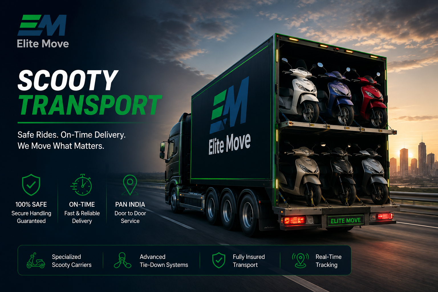 Scooty Transport Services Across India